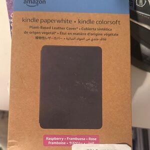 Amazon Kindle Paperwhite Plant-Based Leather Cover - Raspberry